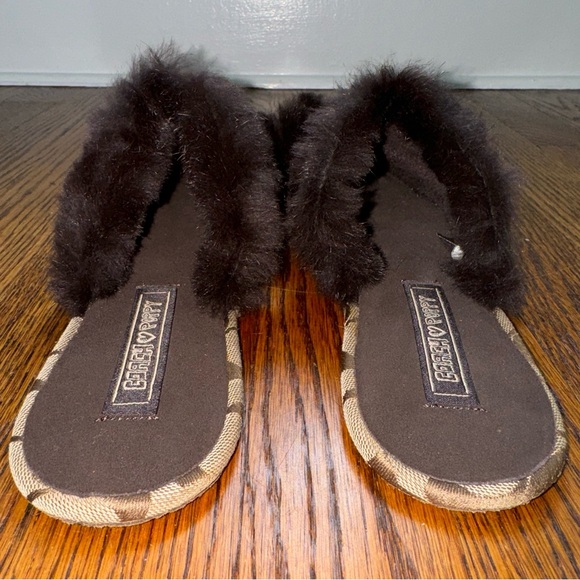 NWOT Coach Poppy Jayda Signature Slippers - Picture 2 of 8